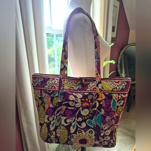 Vera Bradley 'Plum Crazy' Bag‎